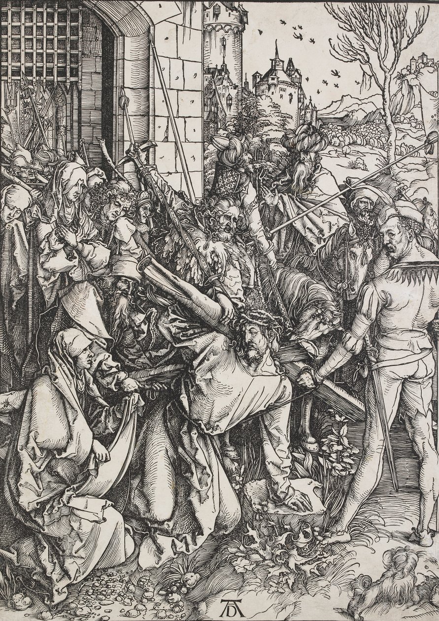 Haçı taşıyan İsa, 1498-1499 by Albrecht Dürer