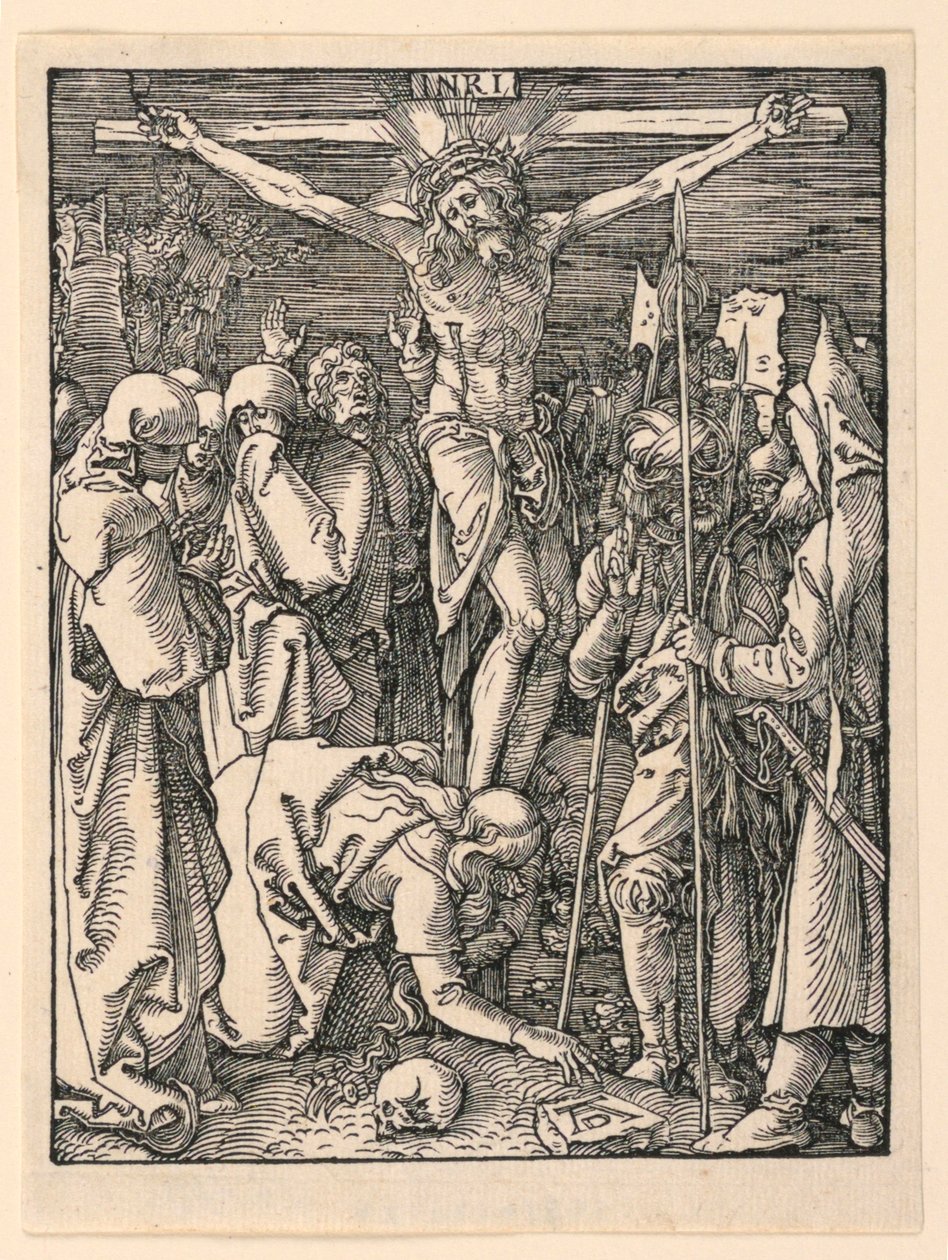 Küçük Tutku Serisinden Haç Üzerinde İsa (Çarmıha Gerilme), by Albrecht Dürer