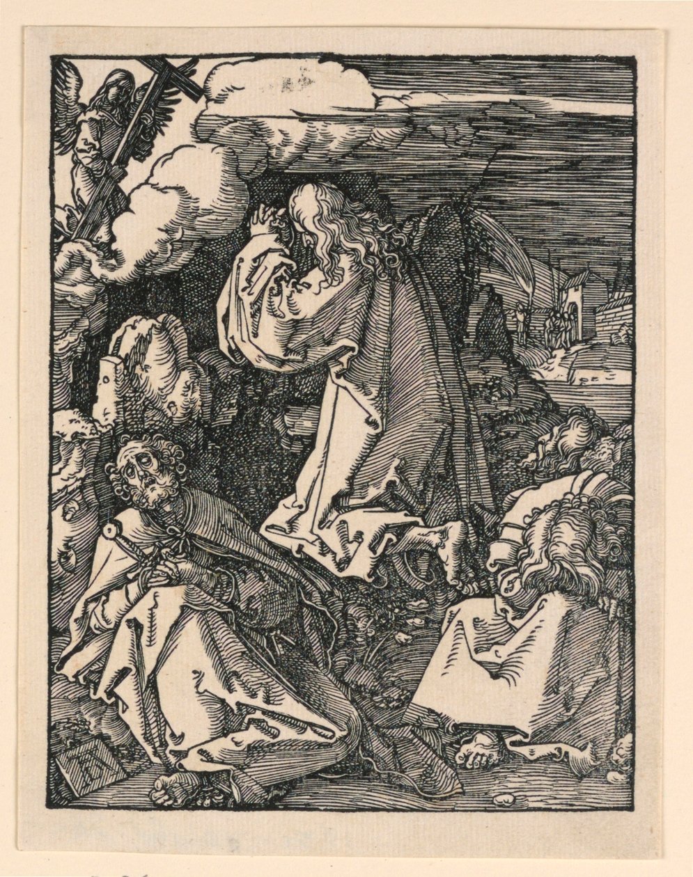 Küçük Tutku Serisinden Zeytin Dağındaki İsa (Bahçedeki Acı), by Albrecht Dürer
