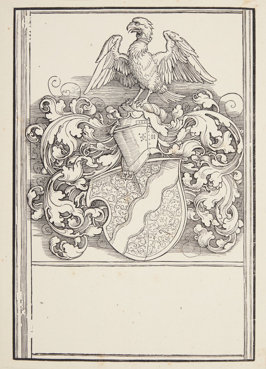 Michael Behaim Arması by Albrecht Dürer
