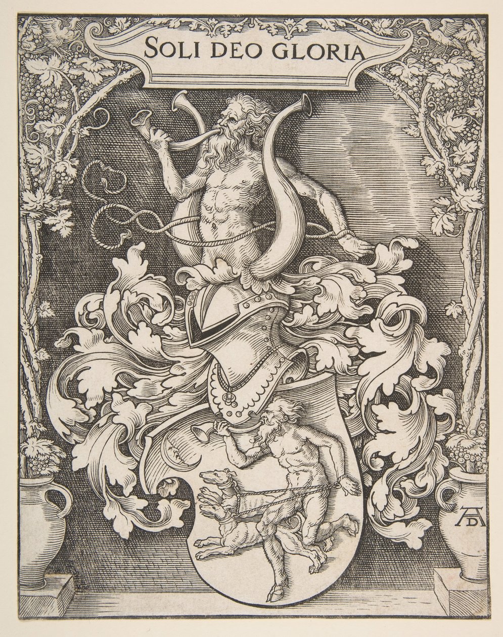Johann Tscherte.n.d. Arması by Albrecht Dürer