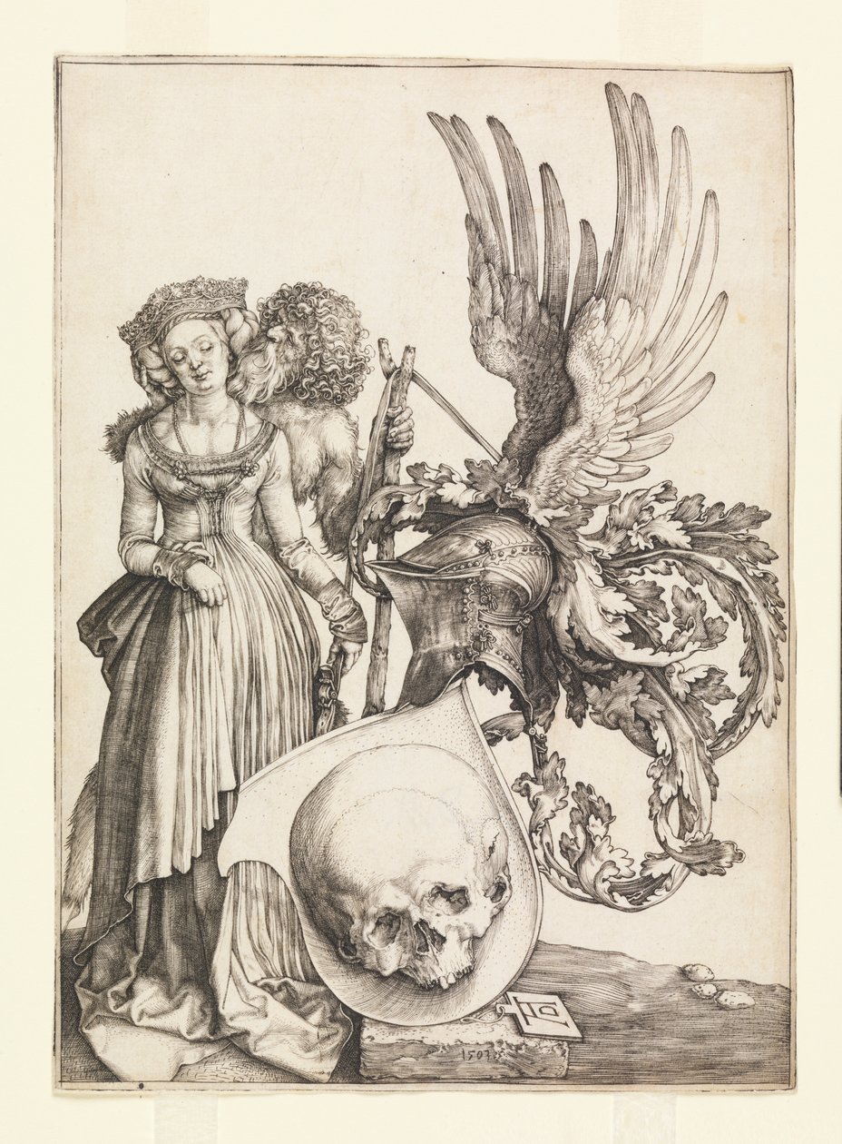 Vanitas Arması by Albrecht Dürer