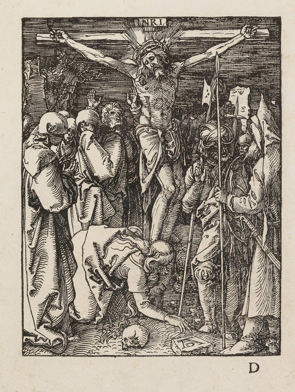 Çarmıha Gerilme, Küçük Tutku serisinden, yaklaşık 1509-1511. by Albrecht Dürer