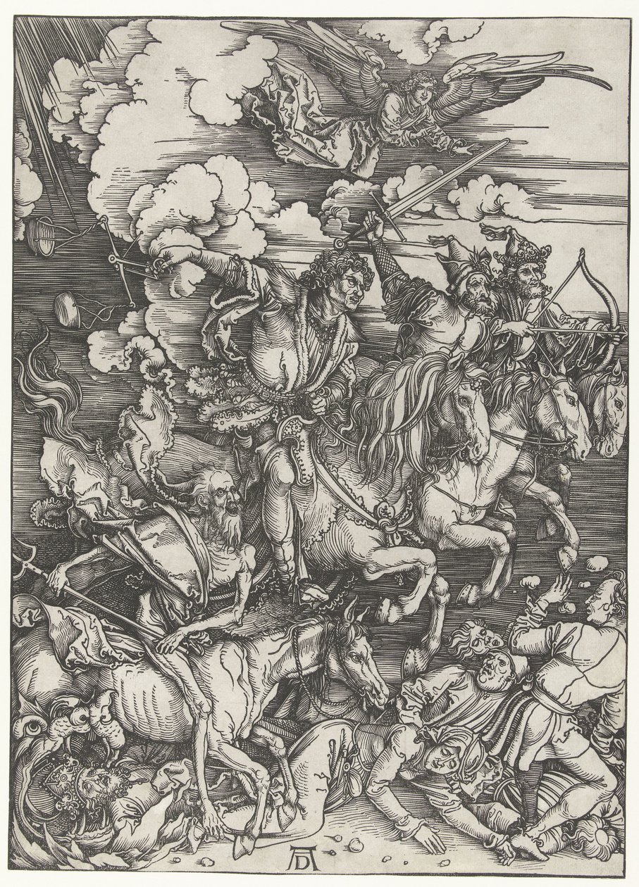 Mahşerin Dört Atlısı by Albrecht Dürer