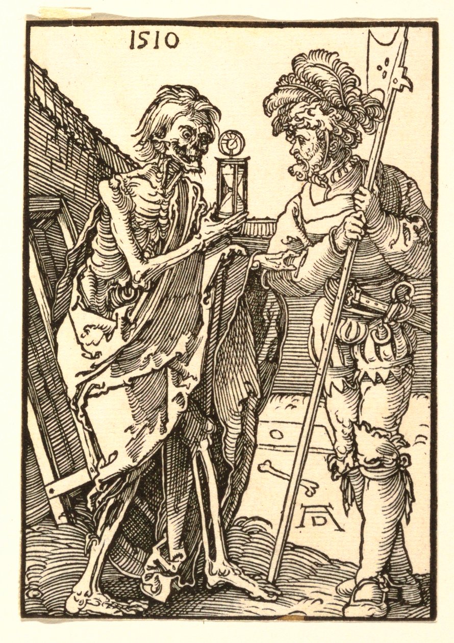 Ölüm ve Lansquenet by Albrecht Dürer