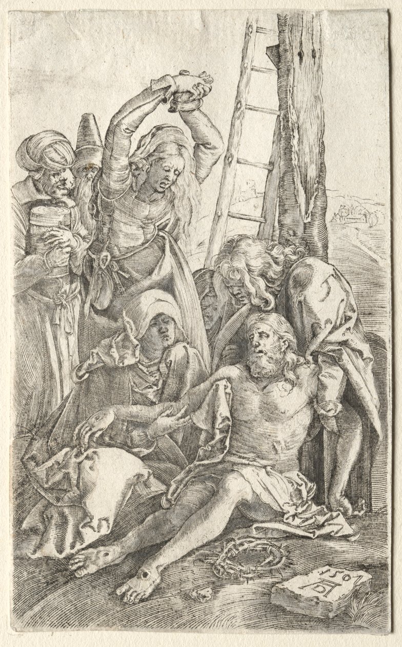 Haçtan İniş, 1501. by Albrecht Dürer