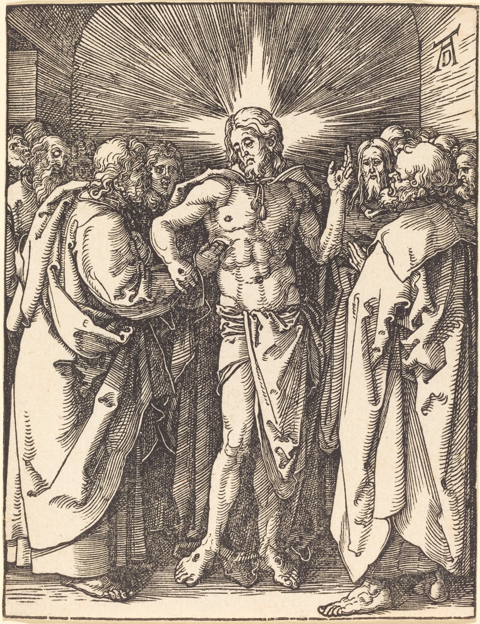 şüpheci Thomas by Albrecht Dürer
