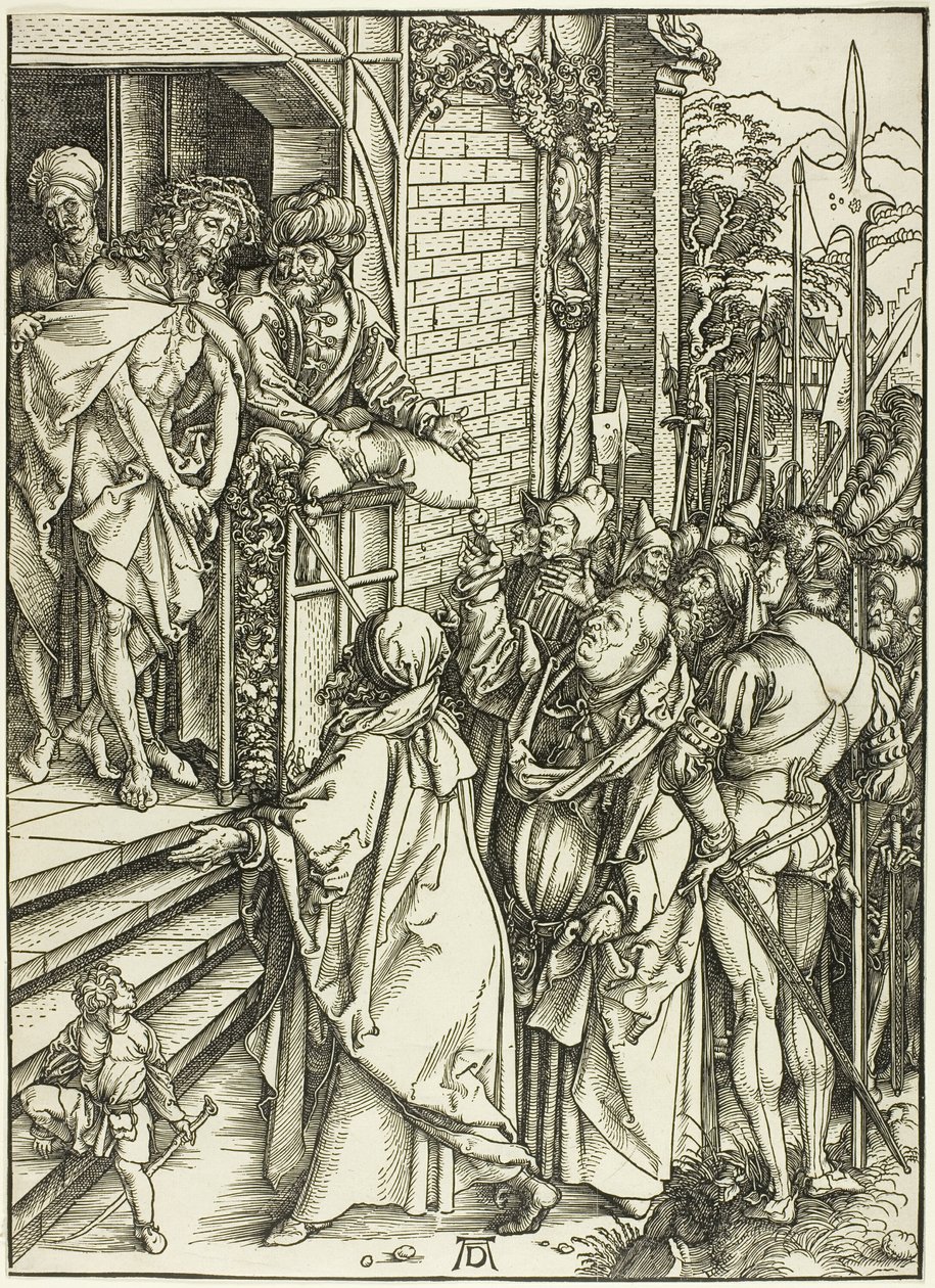Ecce Homo - Büyük Tutkudan Mesih'in Sunumu by Albrecht Dürer
