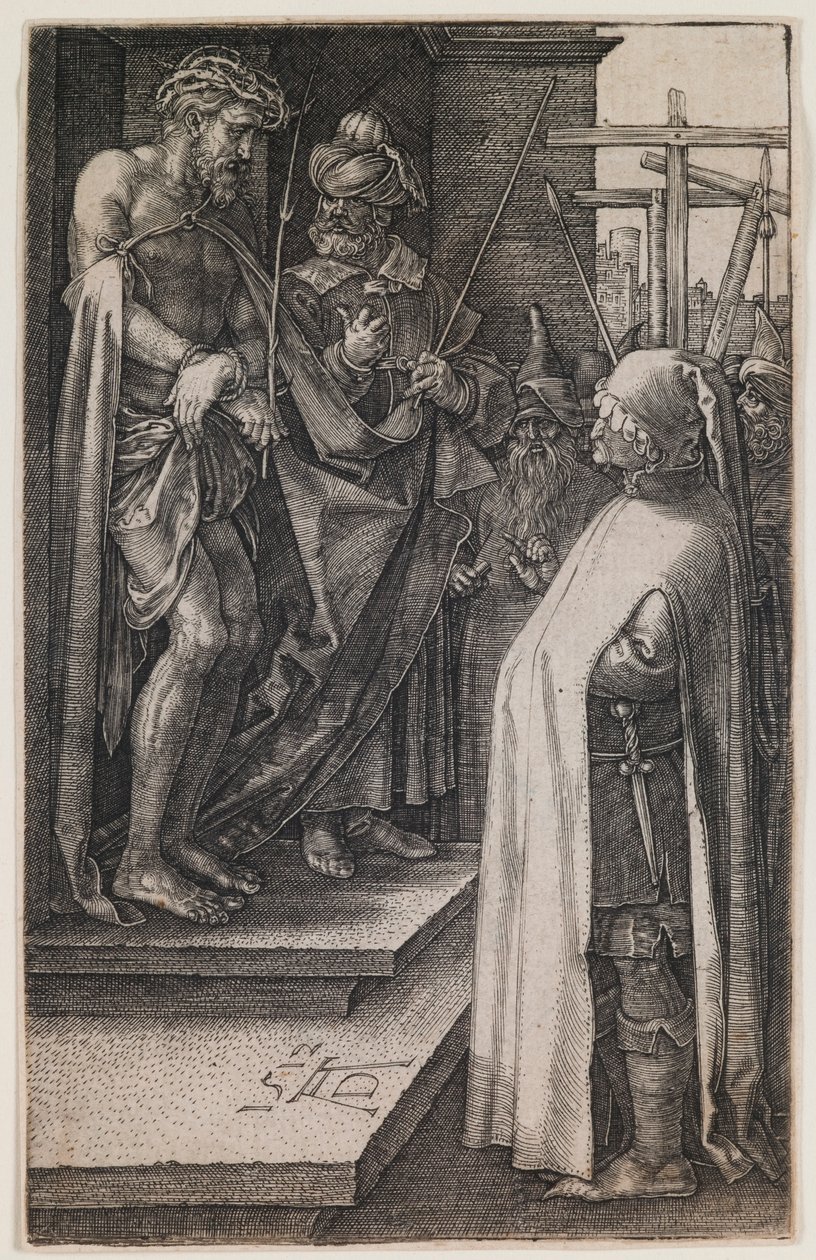 Ecce Homo, “Oyulmuş Tutku” dizisinden by Albrecht Dürer