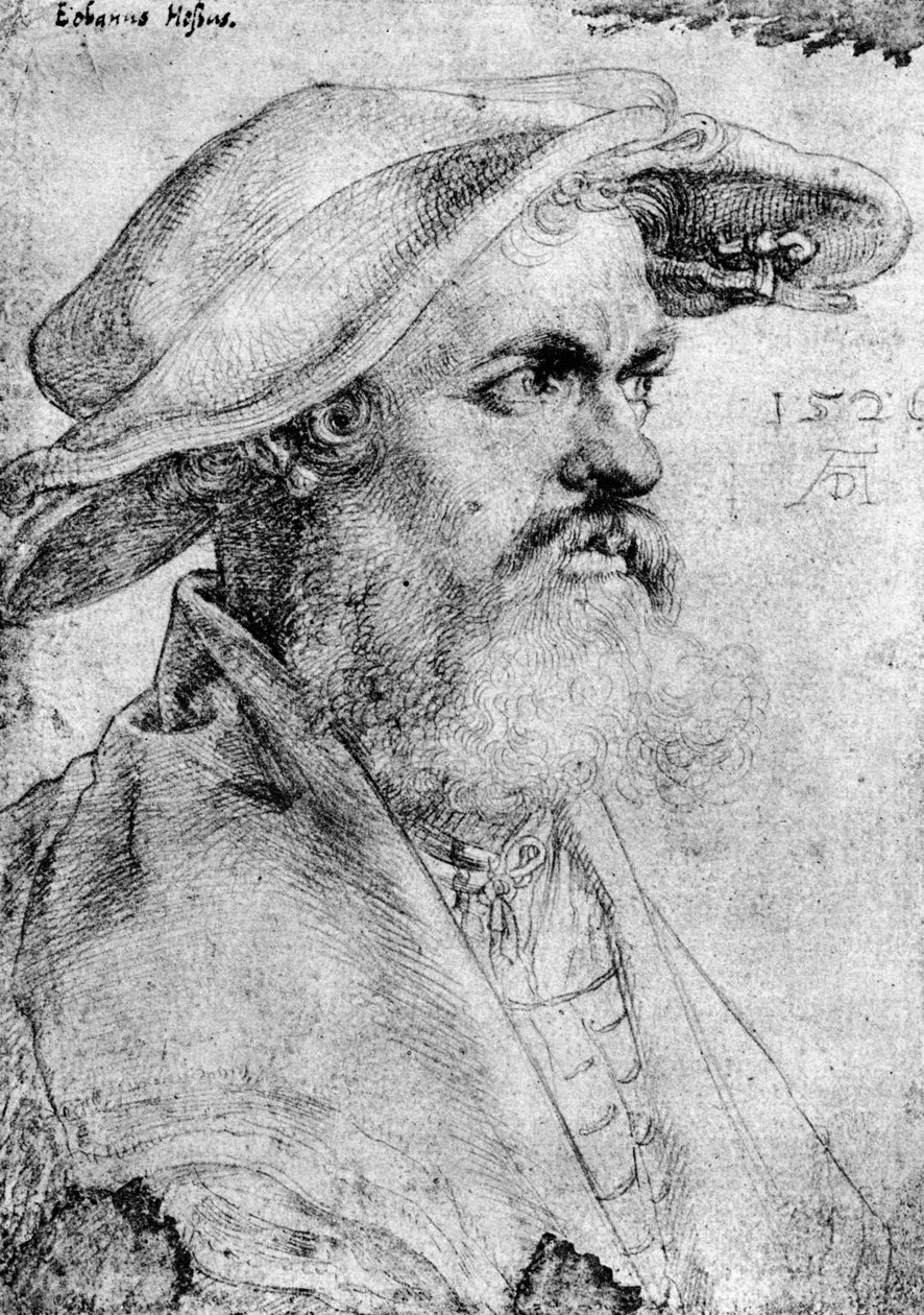 Eobanus Hessen, 1526, 1936 by Albrecht Dürer