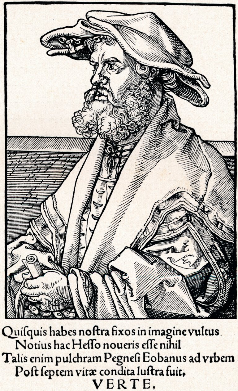 Eobanus Hessen, 1527 1906 by Albrecht Dürer
