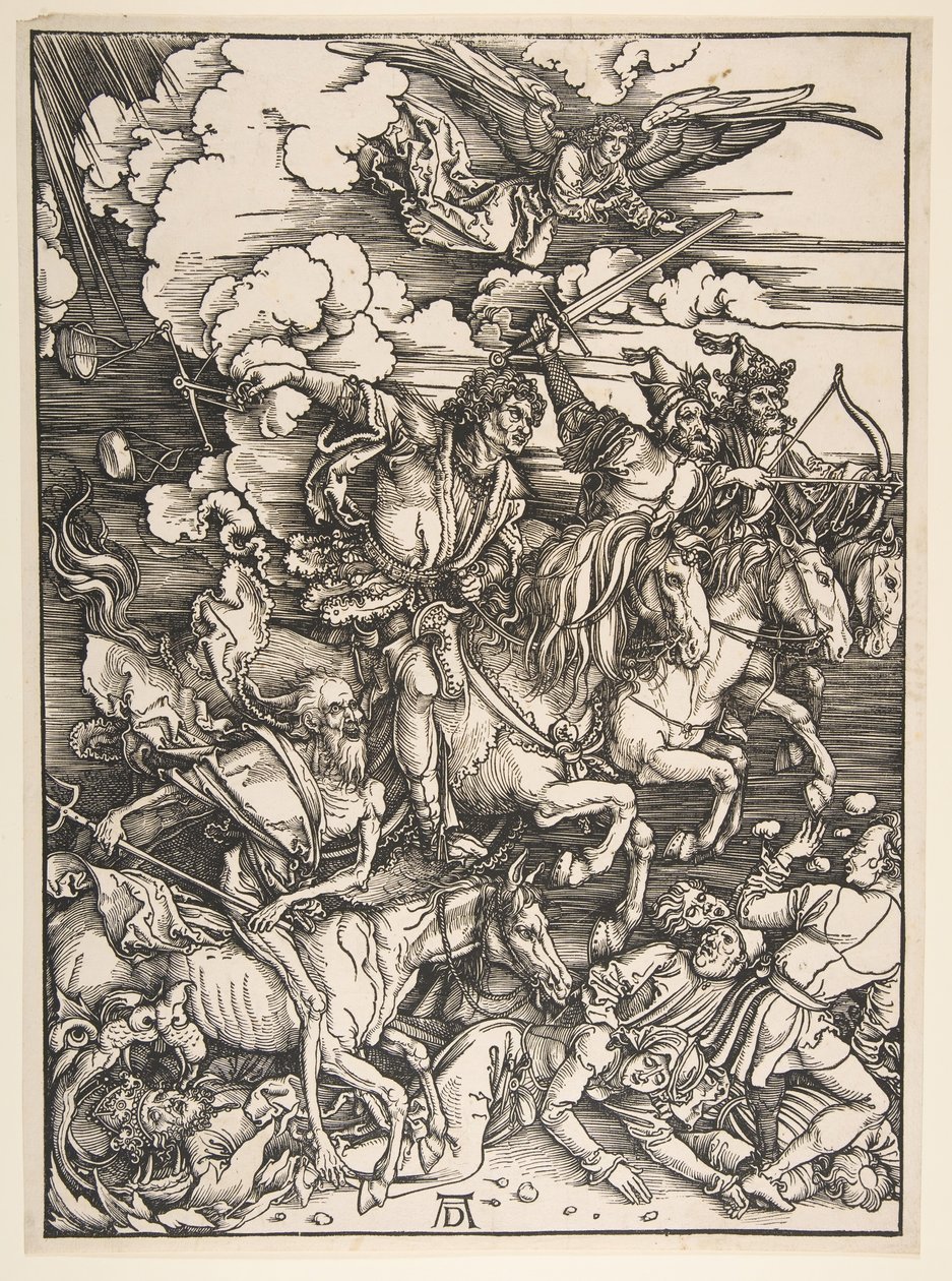 Mahşerin Dört Atlısı, M.Ö. 14971498. by Albrecht Dürer