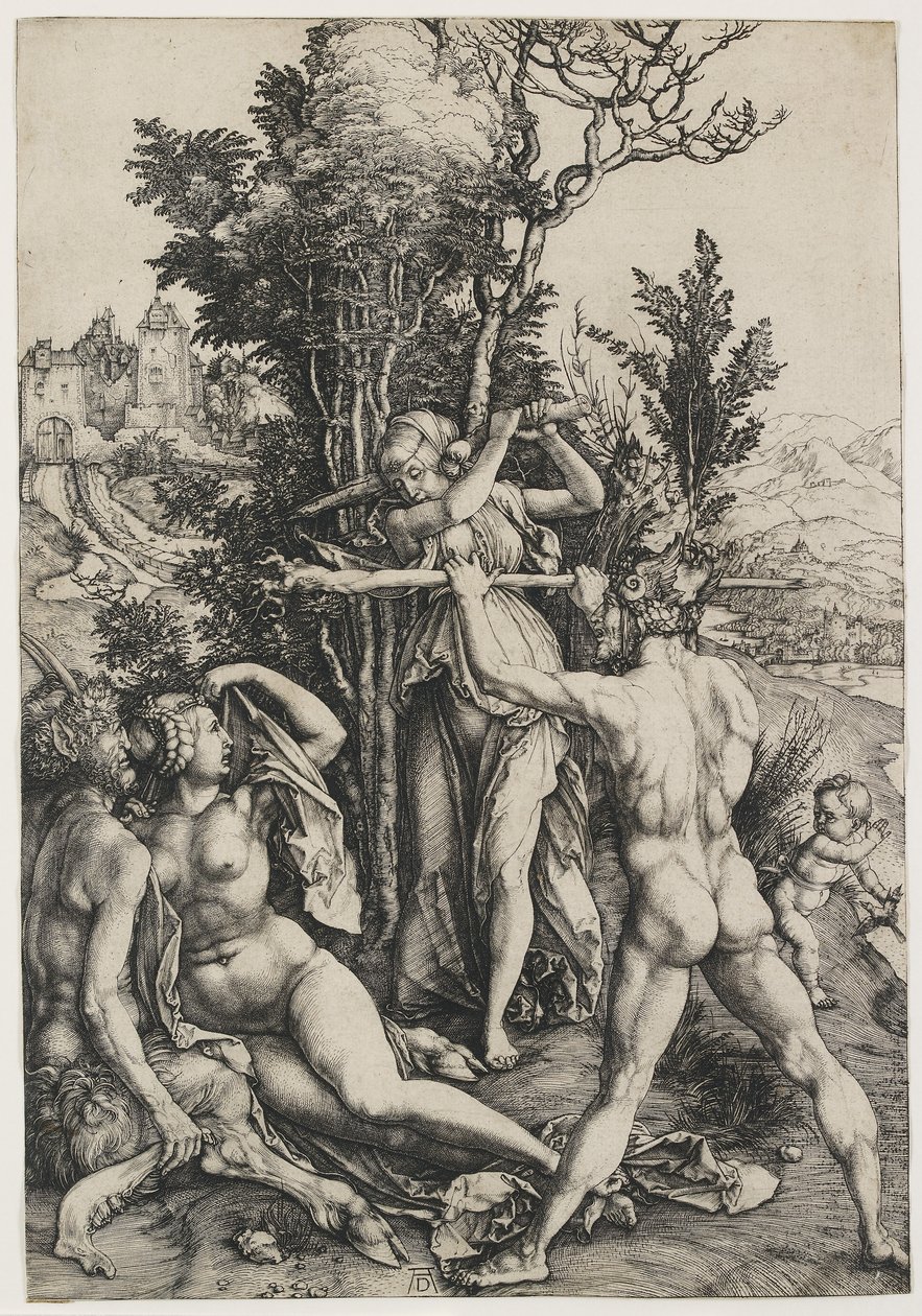 Herkül, 1498 by Albrecht Dürer
