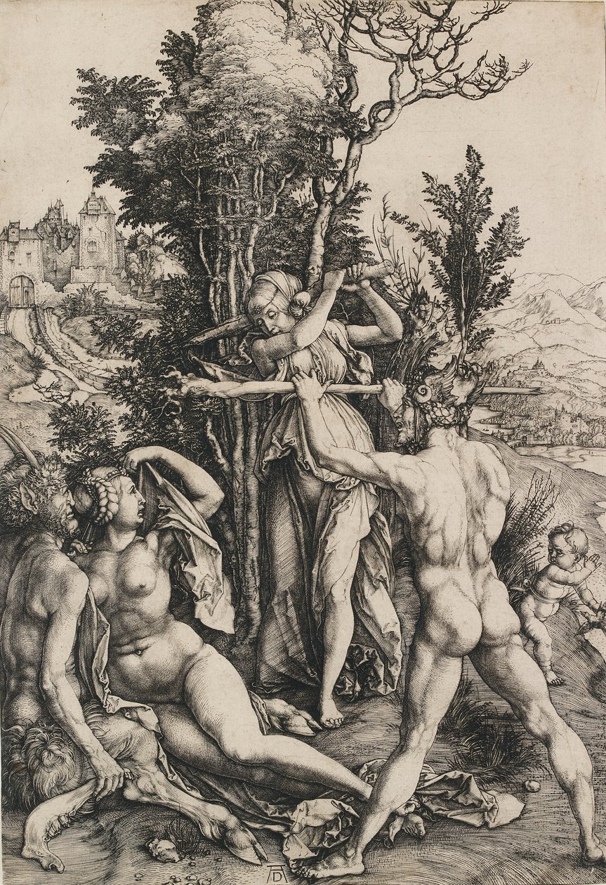 Herkül, c1498 by Albrecht Dürer