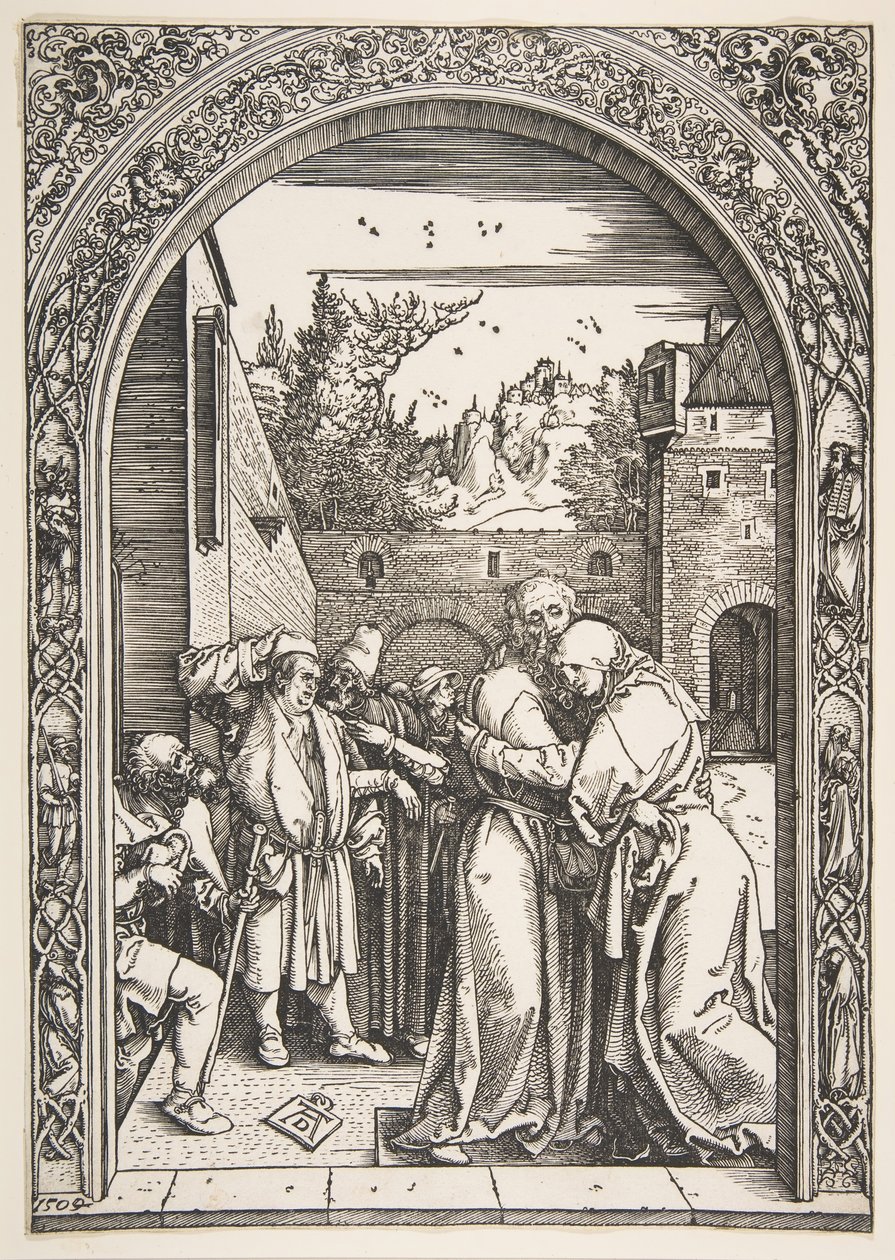 Joachim ve Anna, The Life of the Virgin, 1504