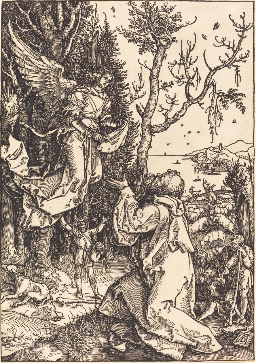 Joachim ve Melek by Albrecht Dürer