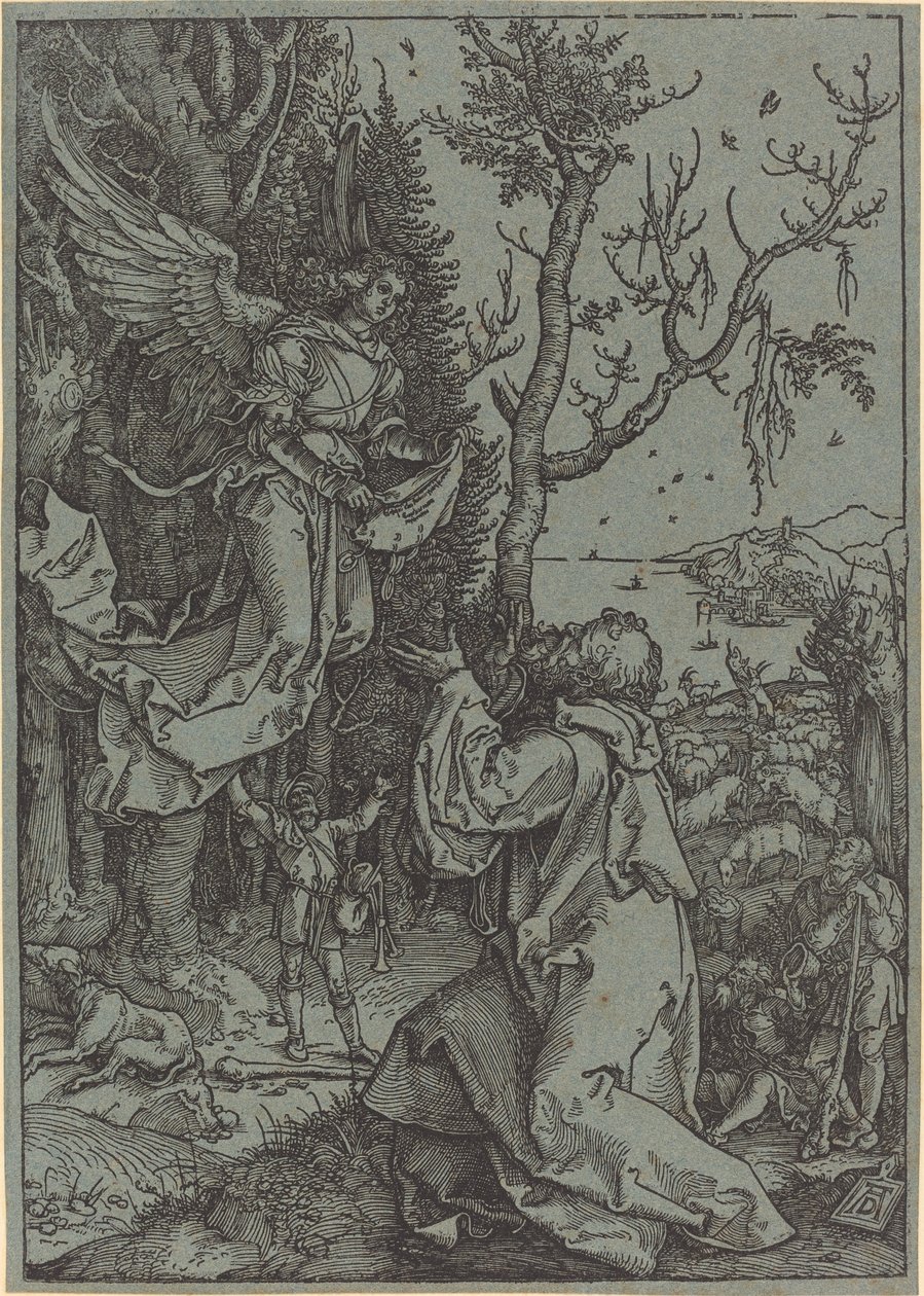 Joachim ve Melek by Albrecht Dürer