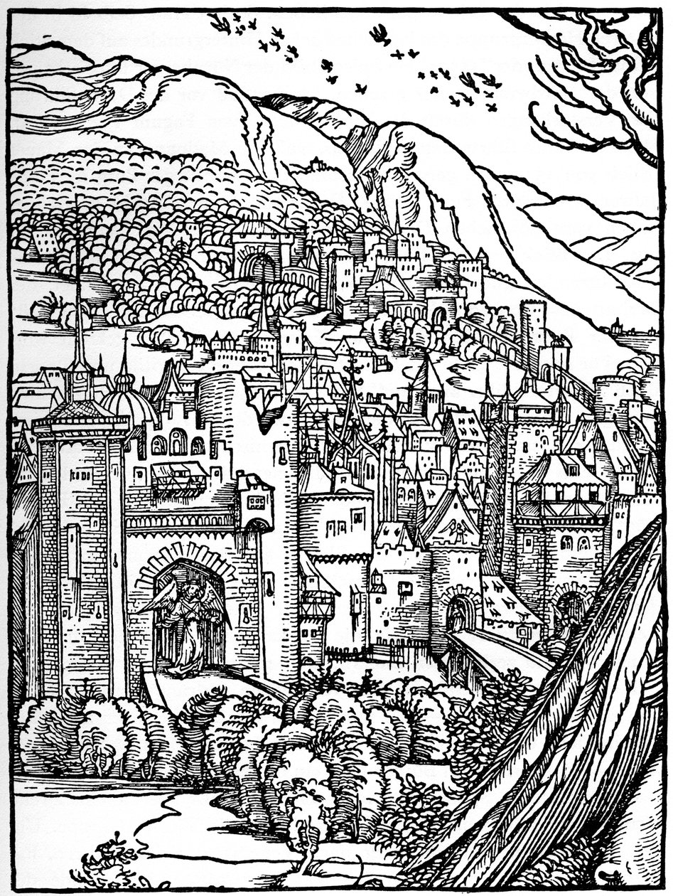 Manzara, 1498, 1936 by Albrecht Dürer