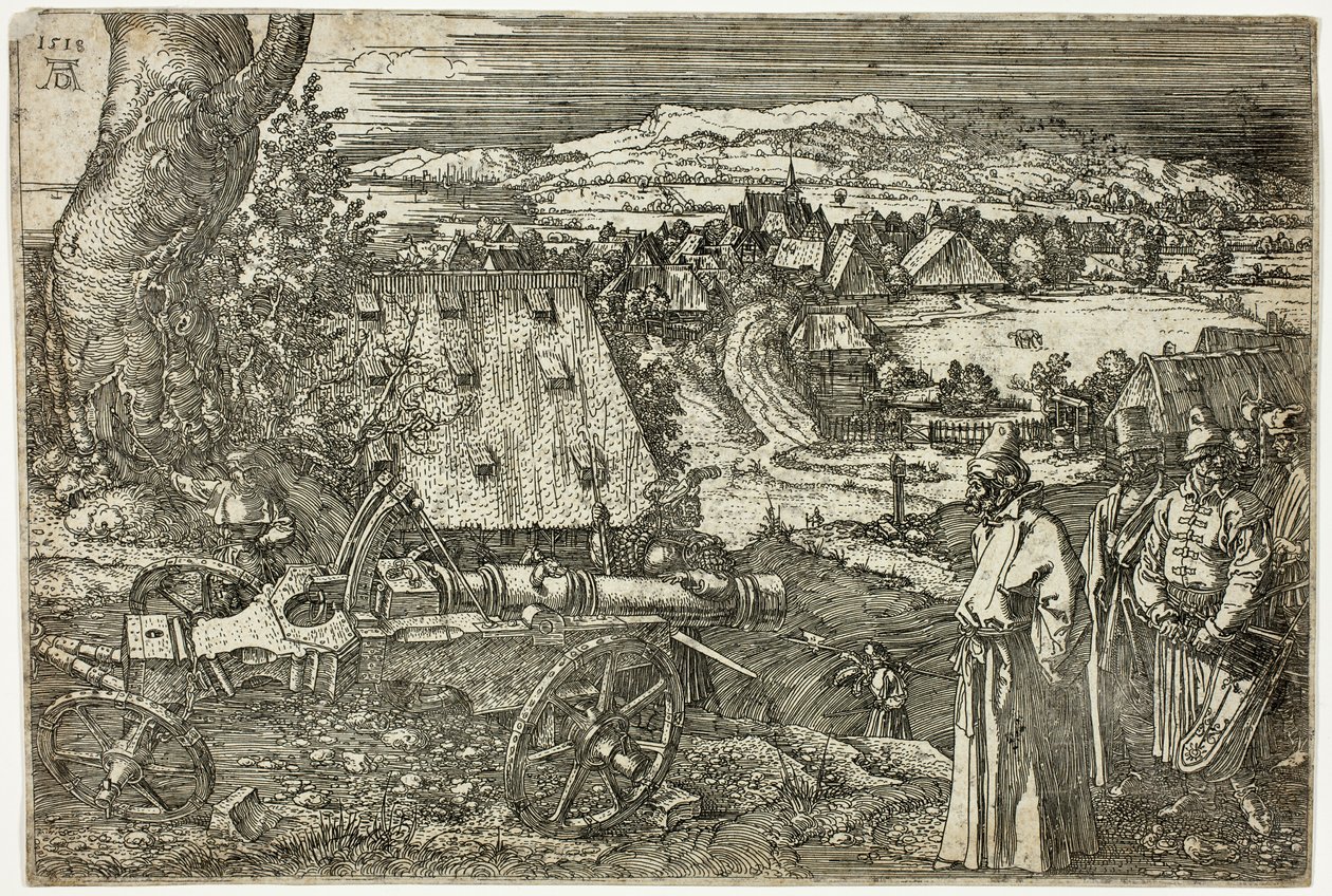 Top ile manzara by Albrecht Dürer