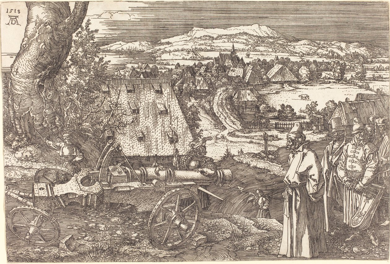 Topla Manzara, 1518 by Albrecht Dürer