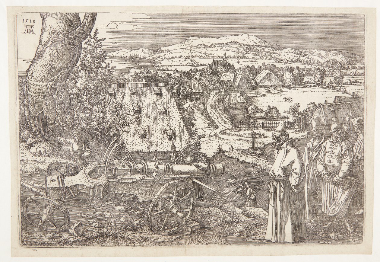 Canon ile manzara by Albrecht Dürer