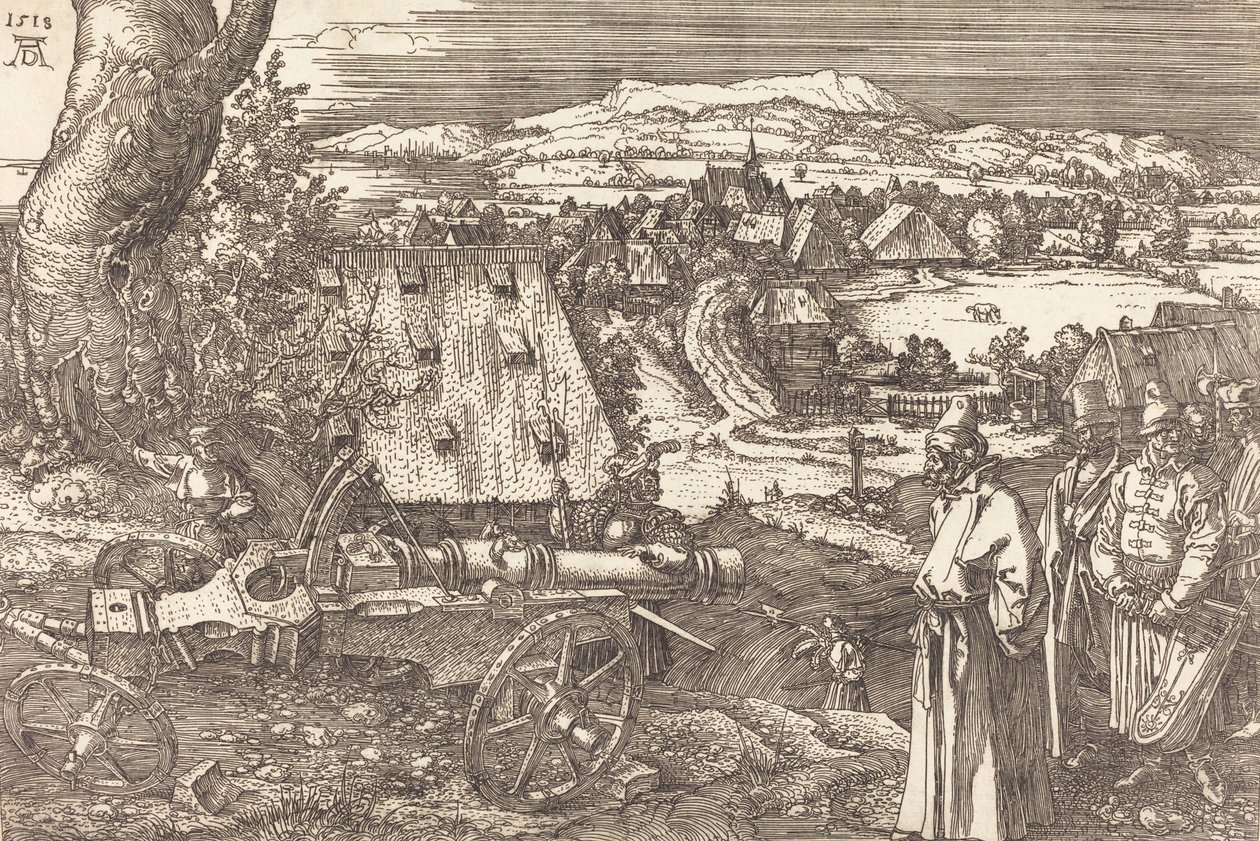 Topla Manzara, 1518. by Albrecht Dürer