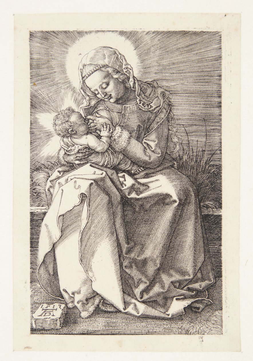 madonna hemşireliği by Albrecht Dürer