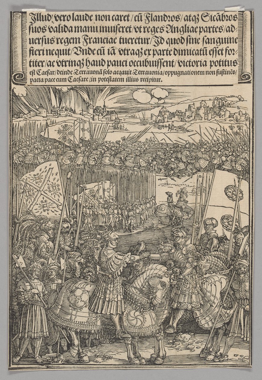 Maximilian ve İngiltere Kralı VIII. by Albrecht Dürer