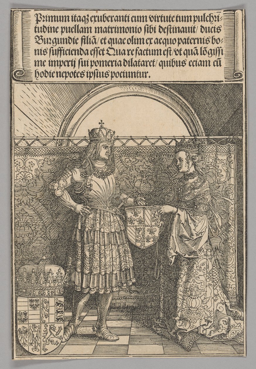 Maximilian ve Burgonyalı Maria, Zafer Takı
