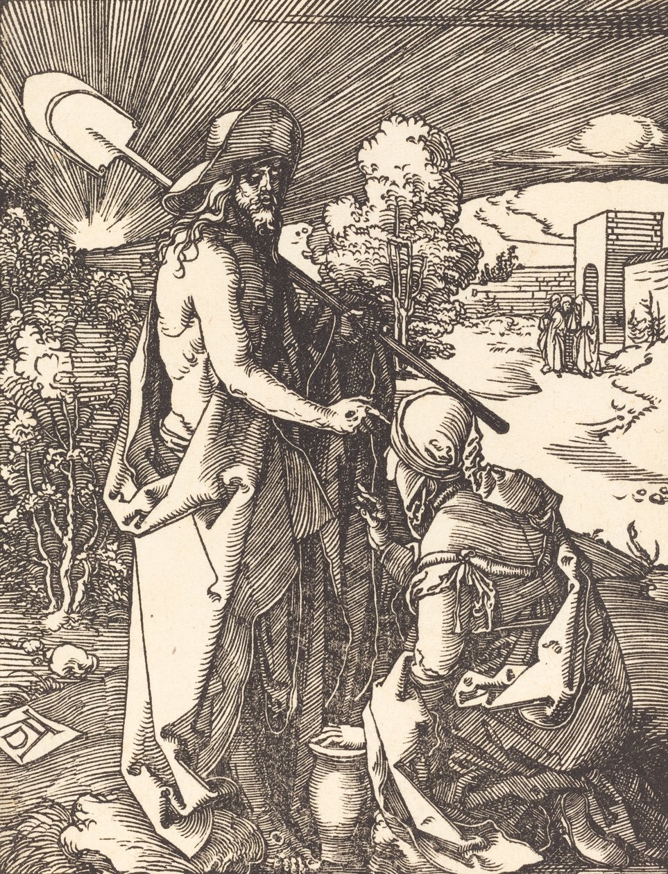 Noli Me Tangere, muhtemelen c. 15091510. by Albrecht Dürer