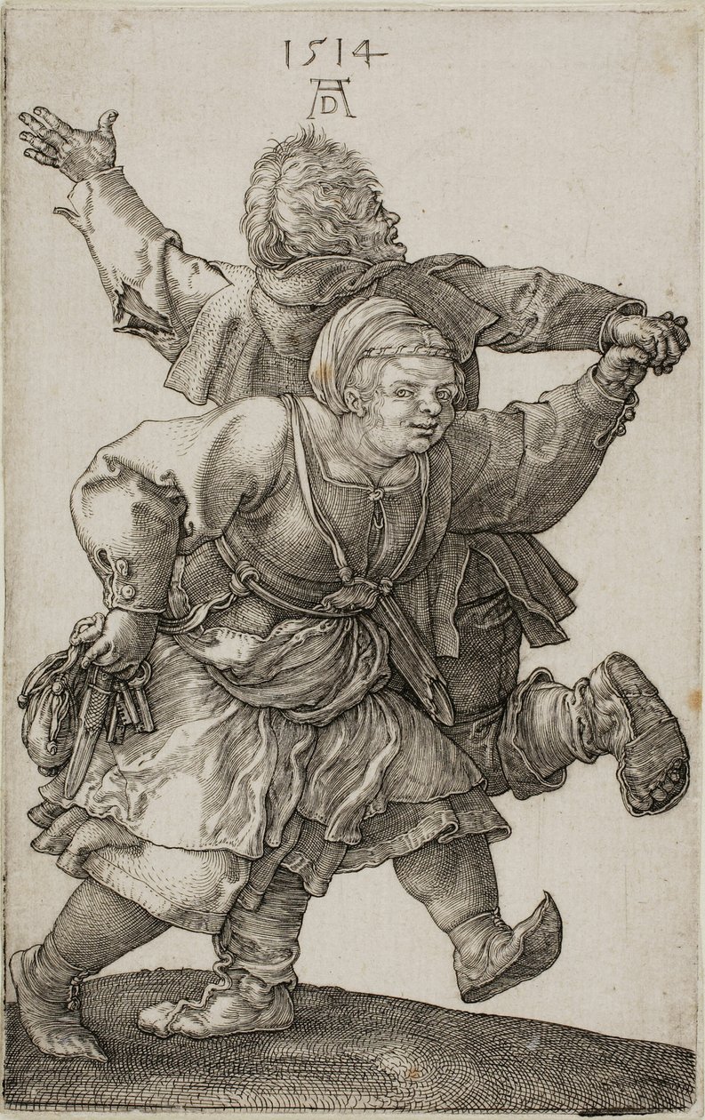 Köylü Çift Dans by Albrecht Dürer