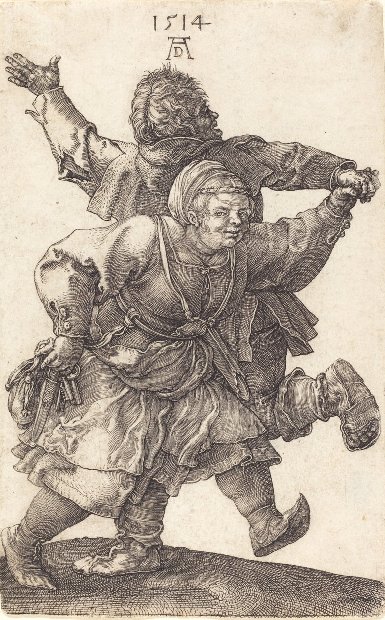 Köylü Çift Dansı, 1514. by Albrecht Dürer
