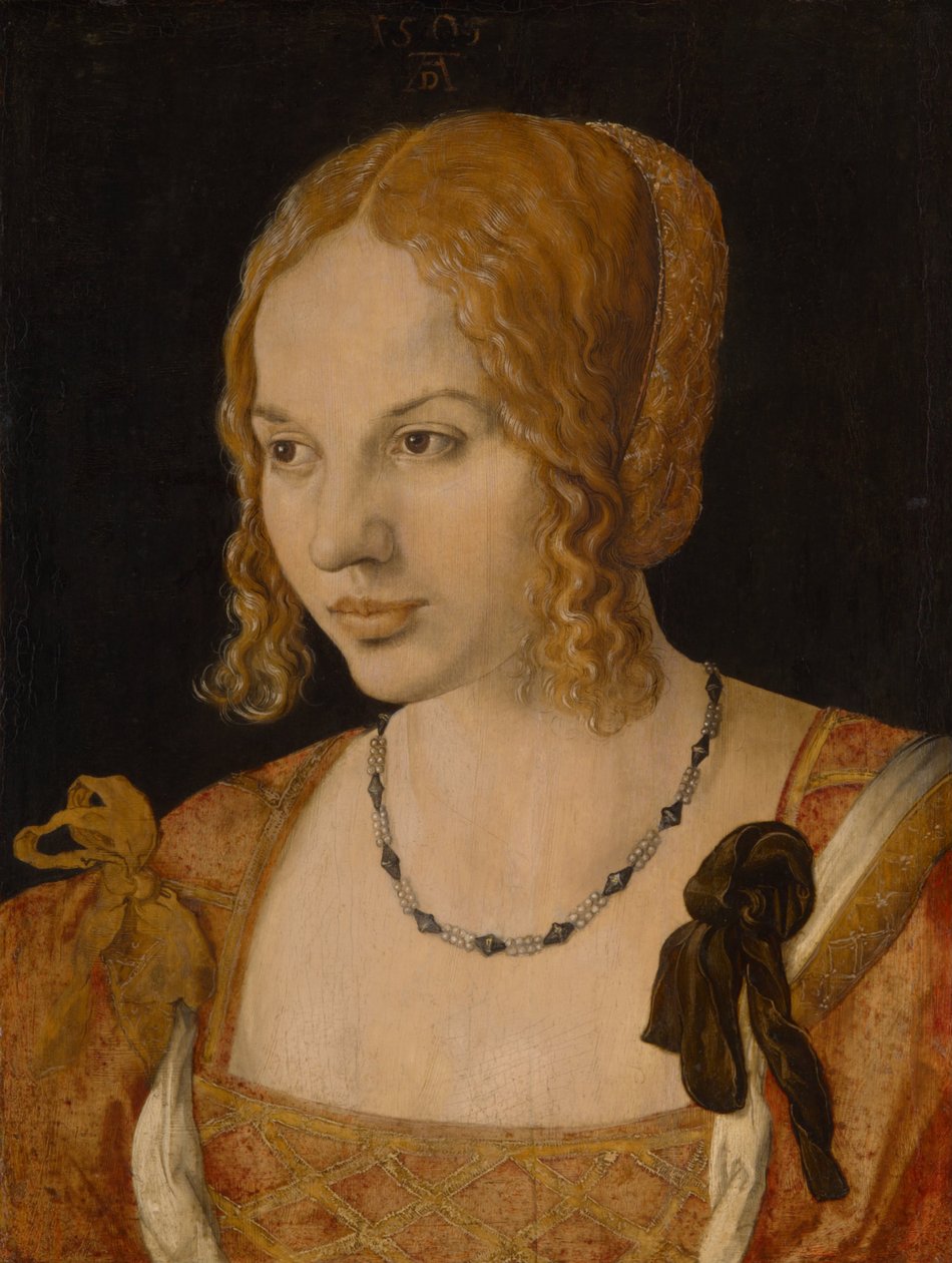 Venedikli Genç Bir Kadının Portresi, 1505 by Albrecht Dürer