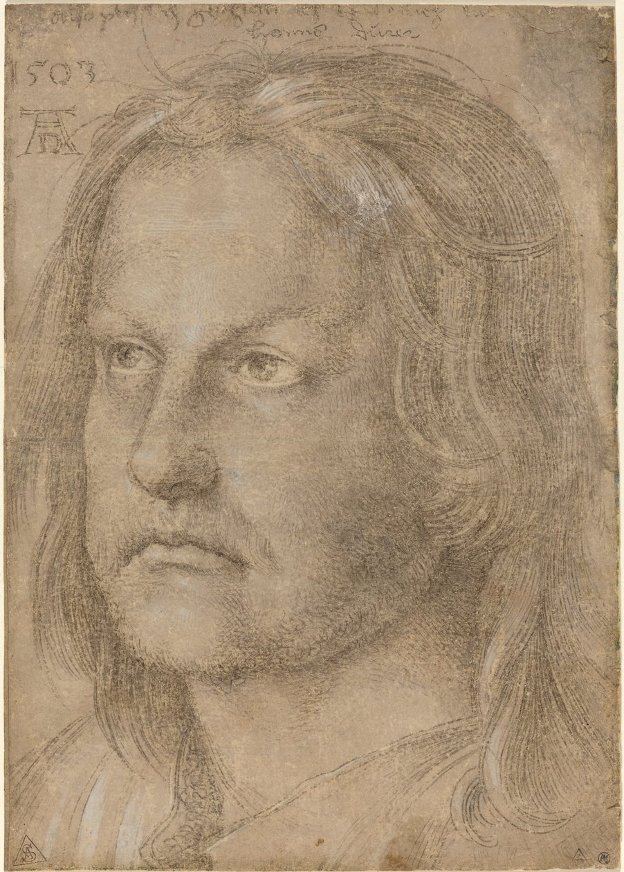 Bilinmeyen Bir Adamın Portresi by Albrecht Dürer