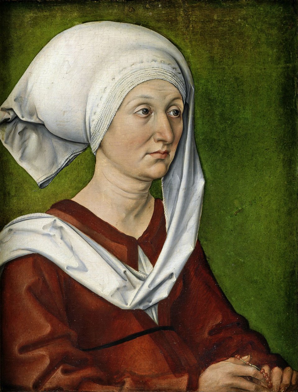 Sanatçıların Portresi Anne, Barbara Dürer, née Holper by Albrecht Dürer