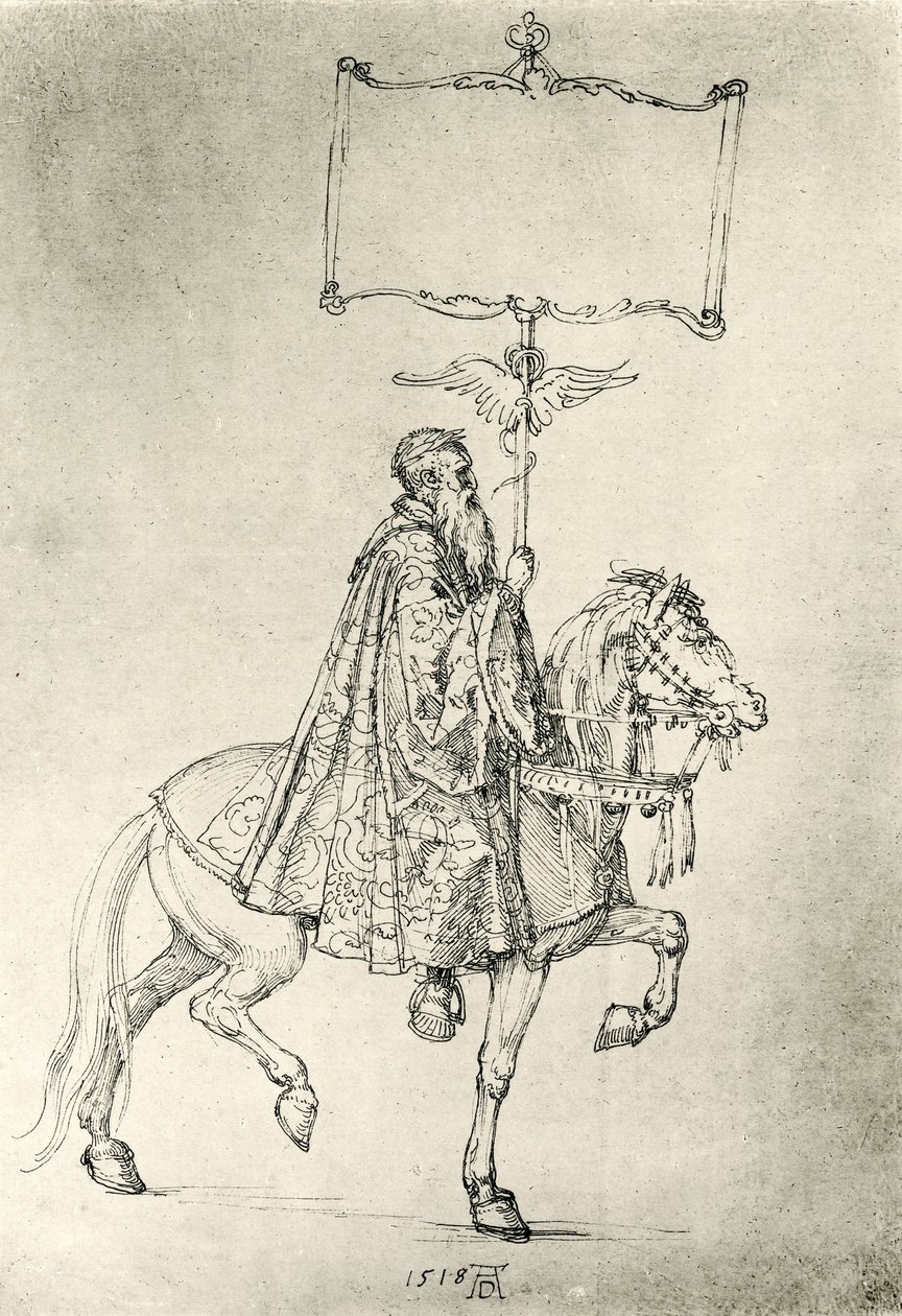 yaşlı adam sürme by Albrecht Dürer