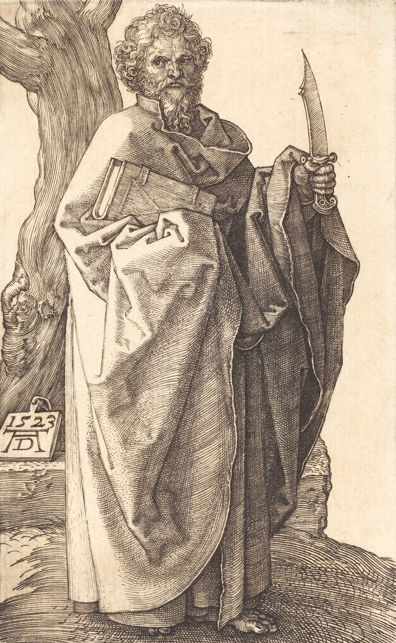 Aziz Bartholomeos, 1523. by Albrecht Dürer