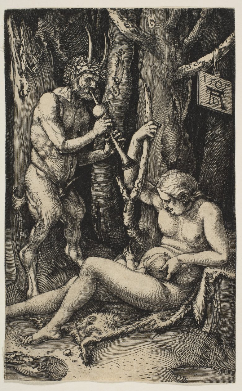 Satyr Ailesi, 1505. by Albrecht Dürer