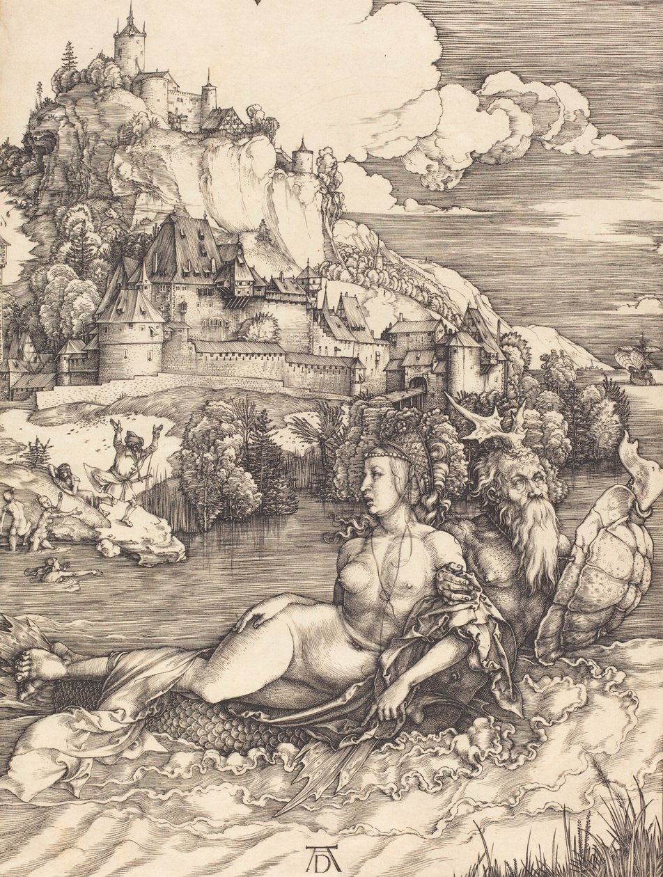 Deniz Canavarı Deniz Harikası, c. 1498. by Albrecht Dürer