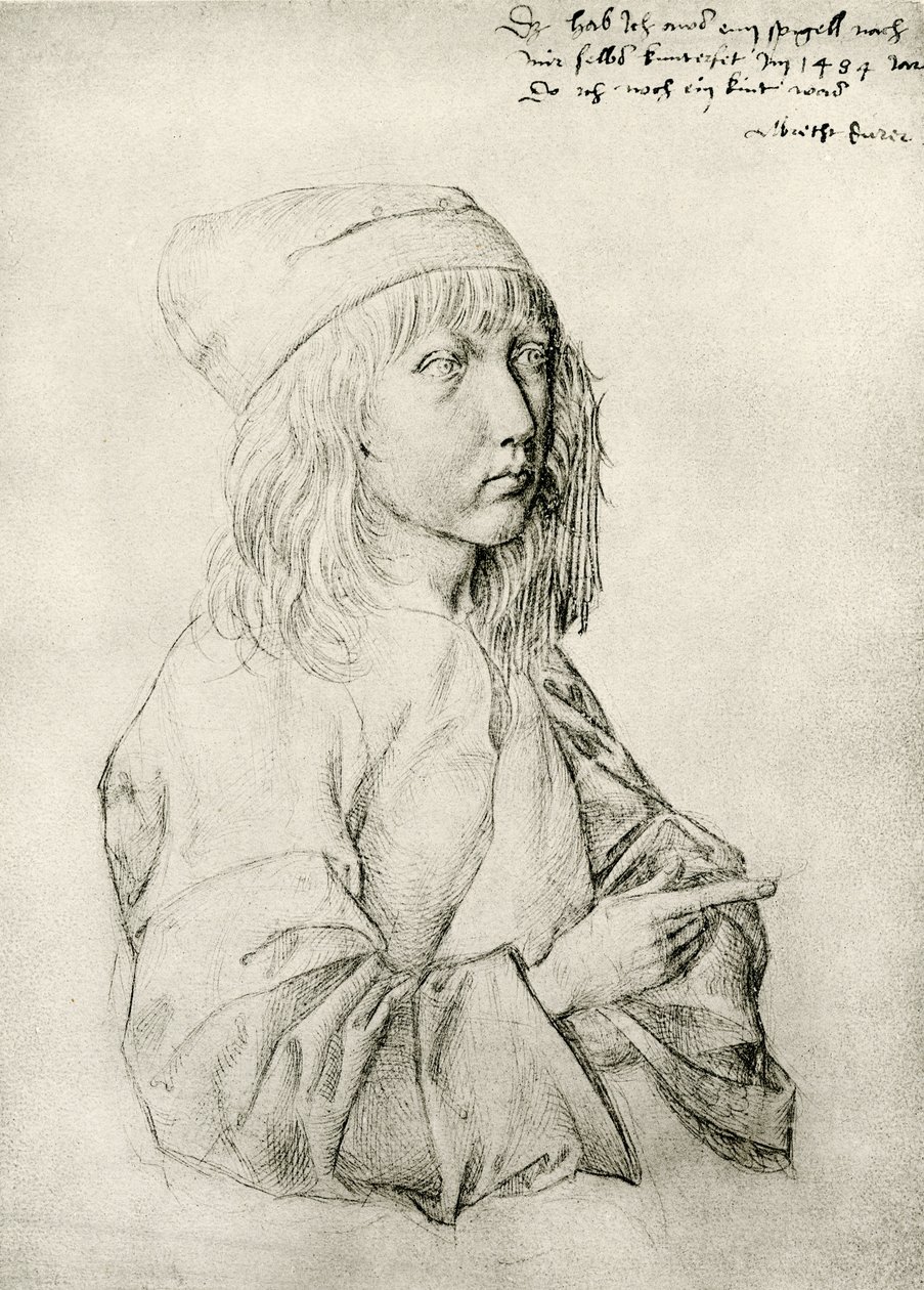 On üç yaşındaki Dürer