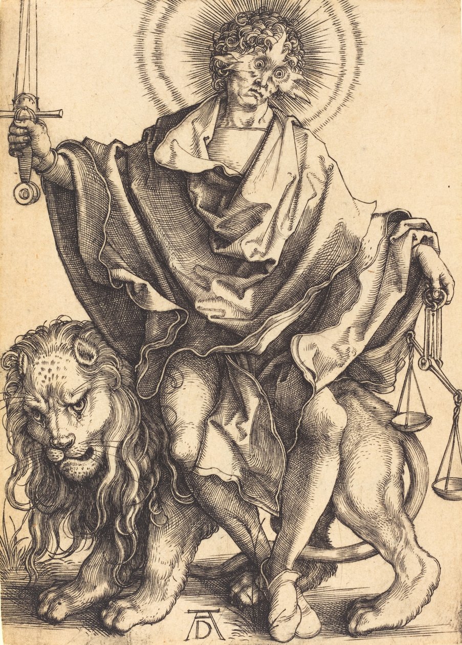 Adaletin Güneşi Adaletin Güneşi 14991500. by Albrecht Dürer