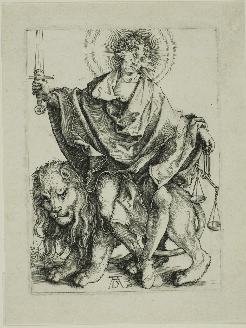 Adalet Güneşi (Hakim) by Albrecht Dürer