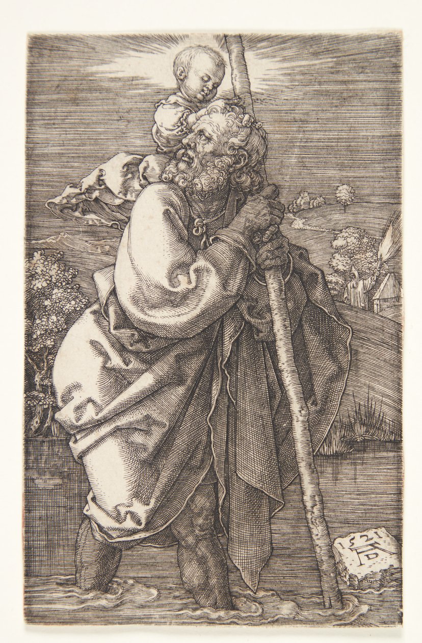 Sola bakan Aziz Christopher by Albrecht Dürer