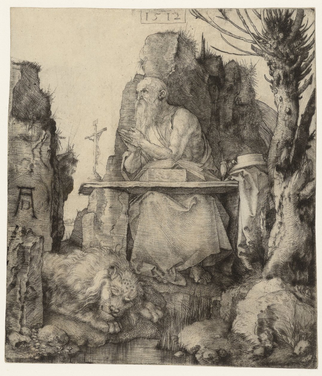 Vahşi Doğada Aziz Jerome Vahşi Doğada Aziz Jerome by Albrecht Dürer