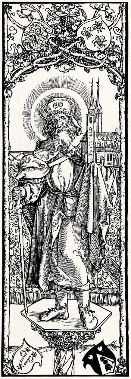Başkentte Aziz Sebaldus, 1906 by Albrecht Dürer