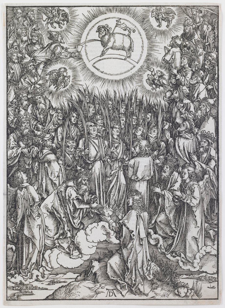 Kıyamet dizisinden Kuzuya Tapınma by Albrecht Dürer