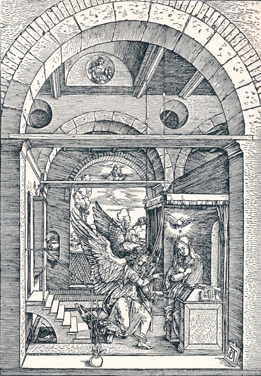 Müjde, 1506 1906 by Albrecht Dürer