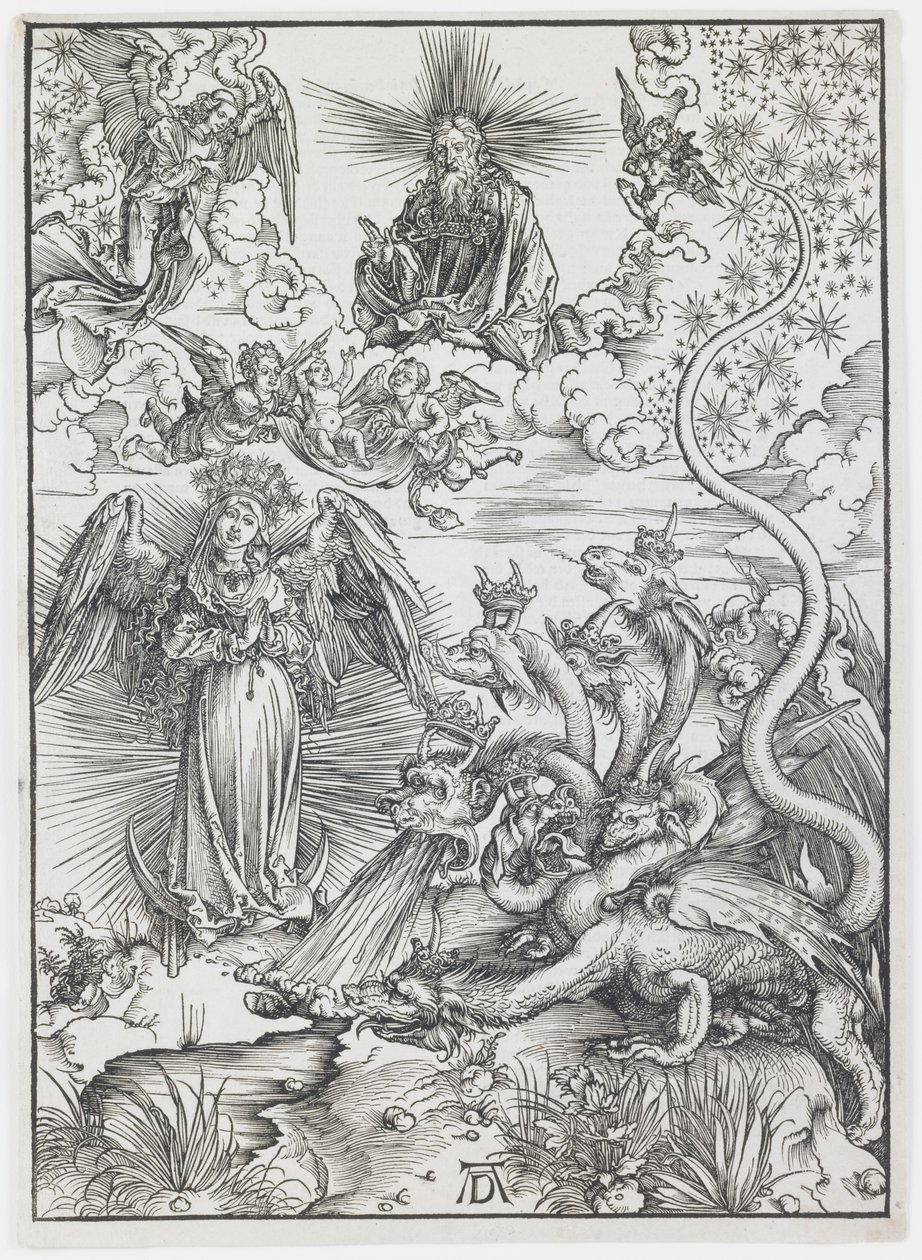 “Kıyamet” dizisinden Kıyamet Kadını by Albrecht Dürer