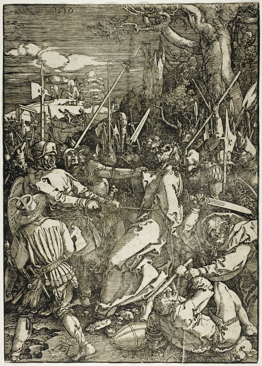 Büyük Tutkudan İsa'nın İhaneti by Albrecht Dürer