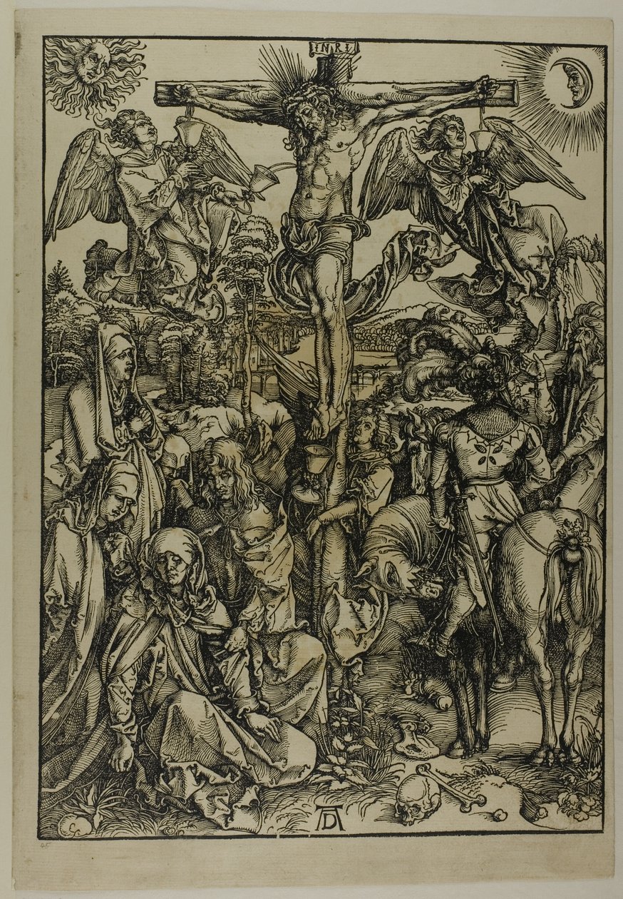 Büyük Tutkudan Çarmıha Gerilme by Albrecht Dürer